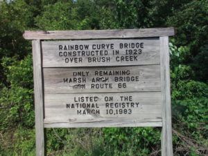 Rainbow Bridge commemorative marker