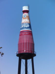 World's Largest Catsup Bottle, Collinsville, IL